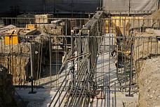 基礎工事現場
